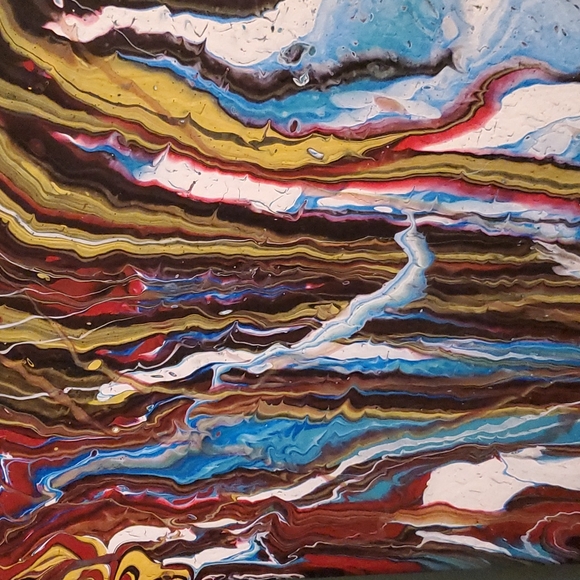 Original Abstract painting - Picture 2 of 3